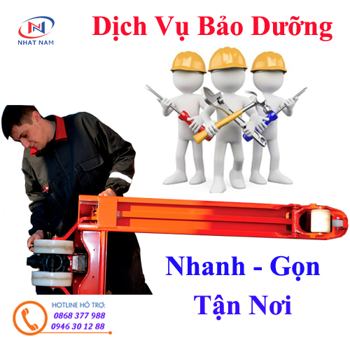 Bảo dưỡng xe nâng tay