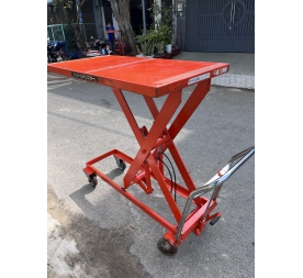 Xe nâng mặt bàn tải 500kg nâng cao 1220mm -  xenangtaydien