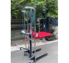 Xe nâng cao Mini tải 400kg nâng cao 1m5 - xenangtaydien